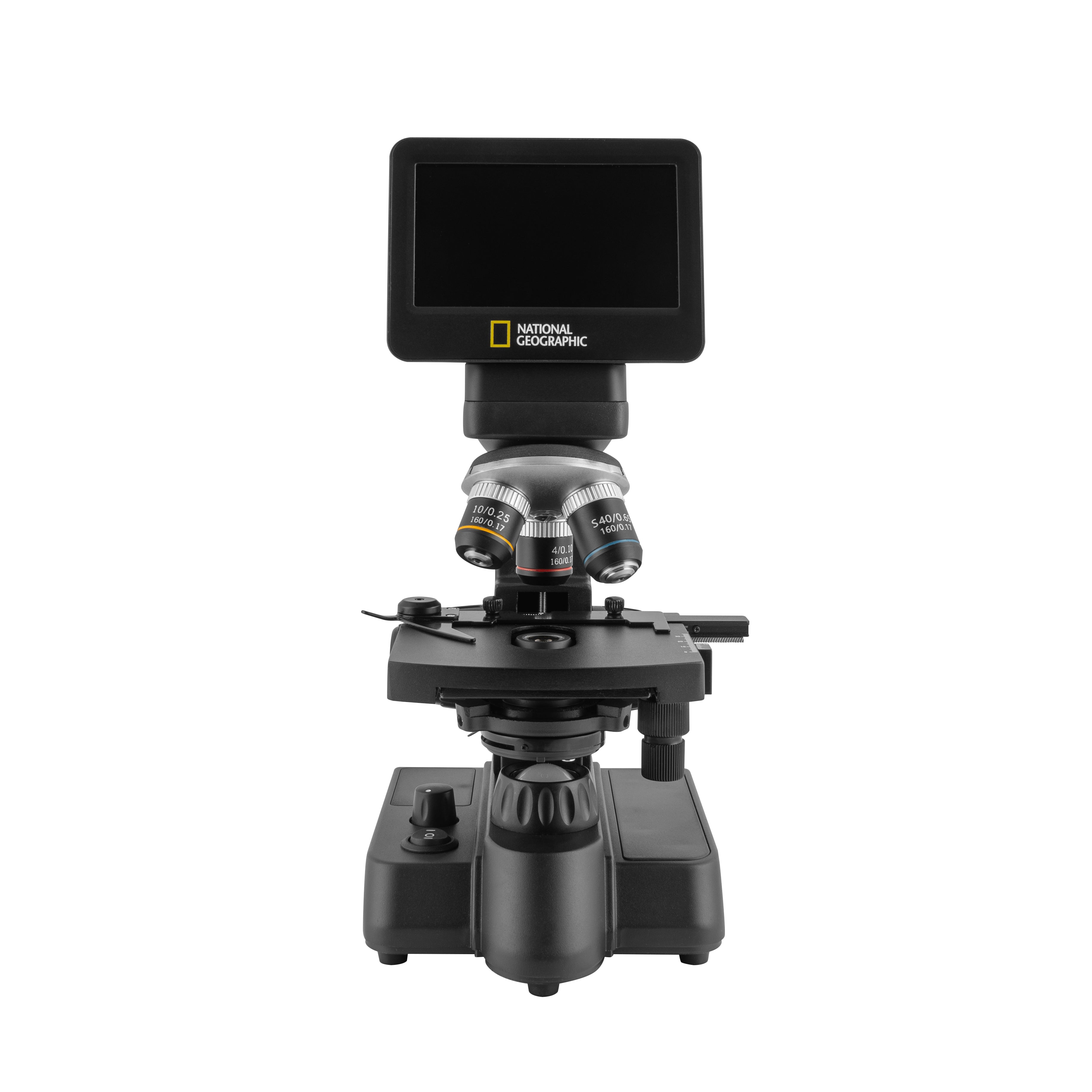 21x-840x Digital Microscope with 4.3-inch LCD Touchscreen and Integrated Camera