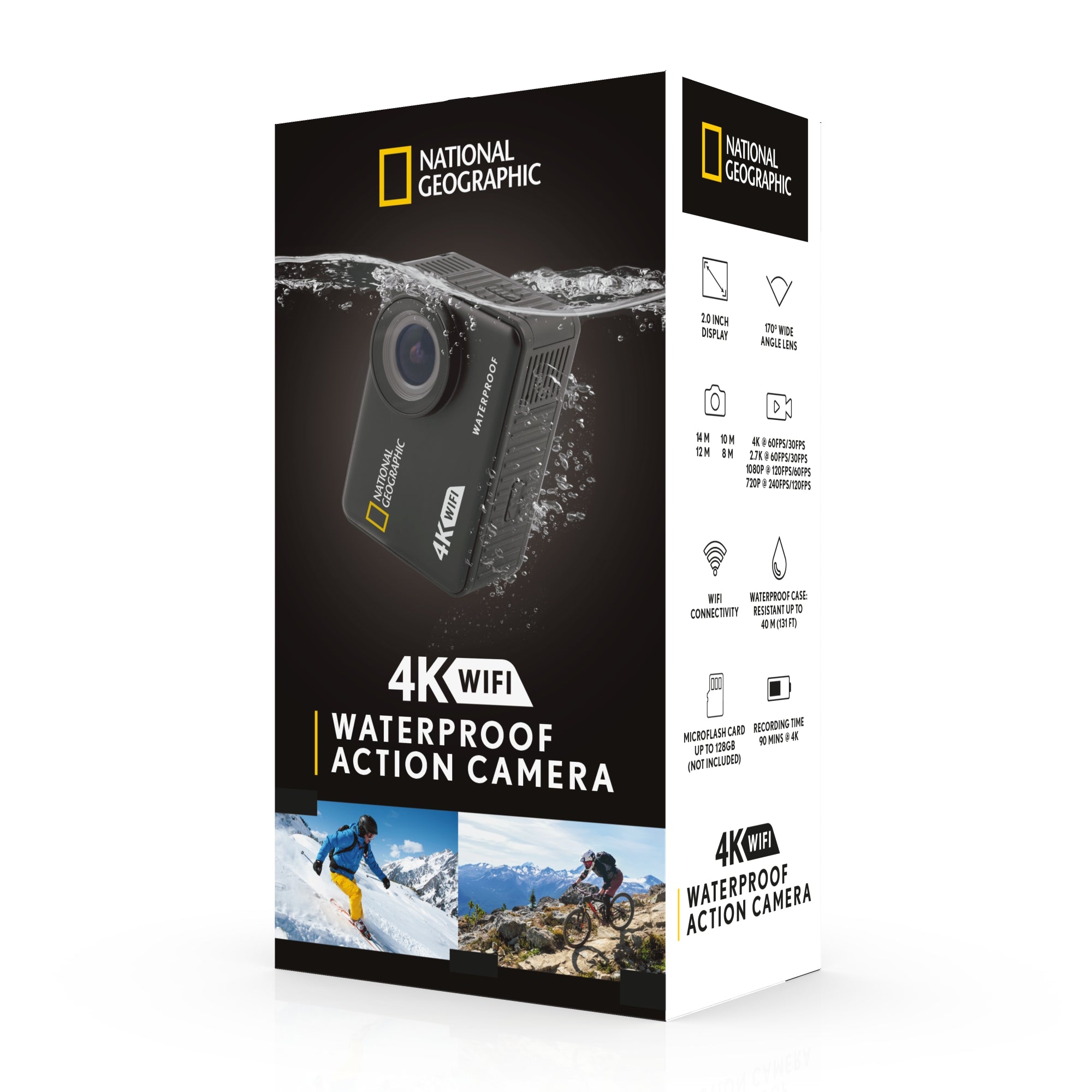 4K Waterproof Action Camera with WiFi