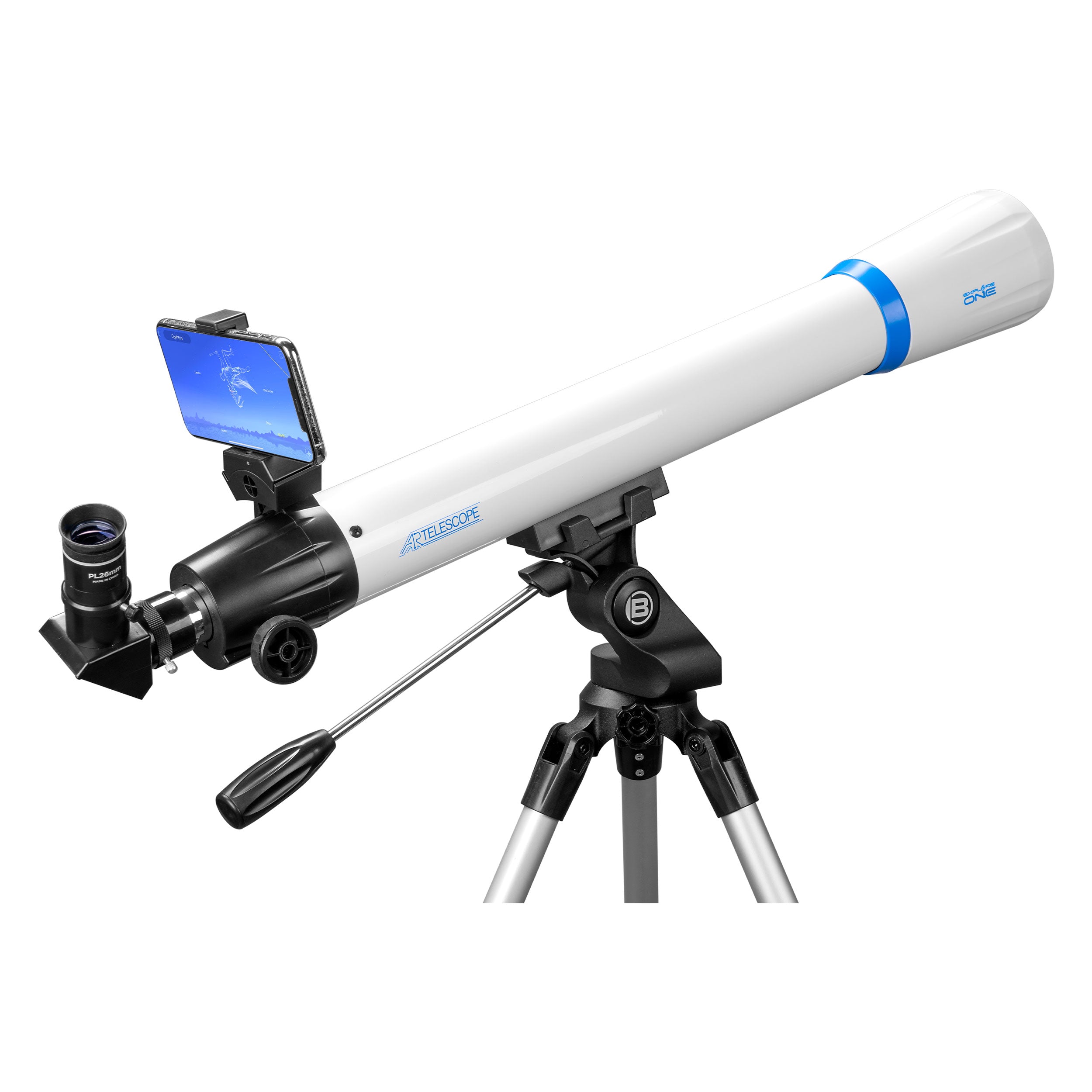 STAR70APP 70mm Refractor Telescope w/ Panhandle Mount and Astronomy APP