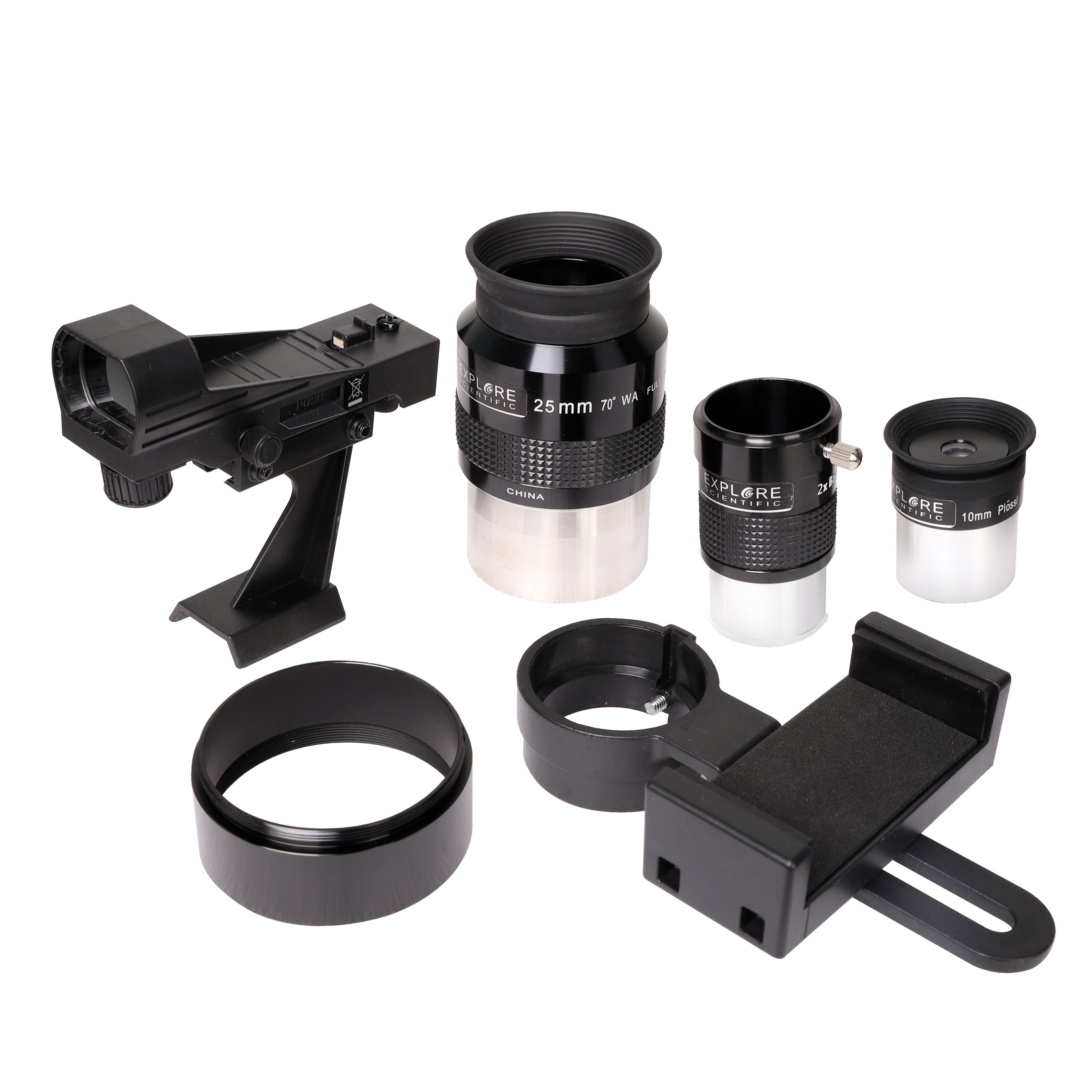 8-Inch Dobsonian Reflector Telescope (Red)